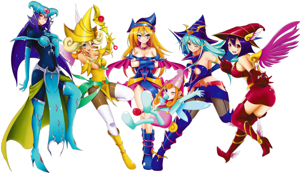 Dark Magician Girl - All Dark Magician Girls , HD Wallpaper & Backgrounds