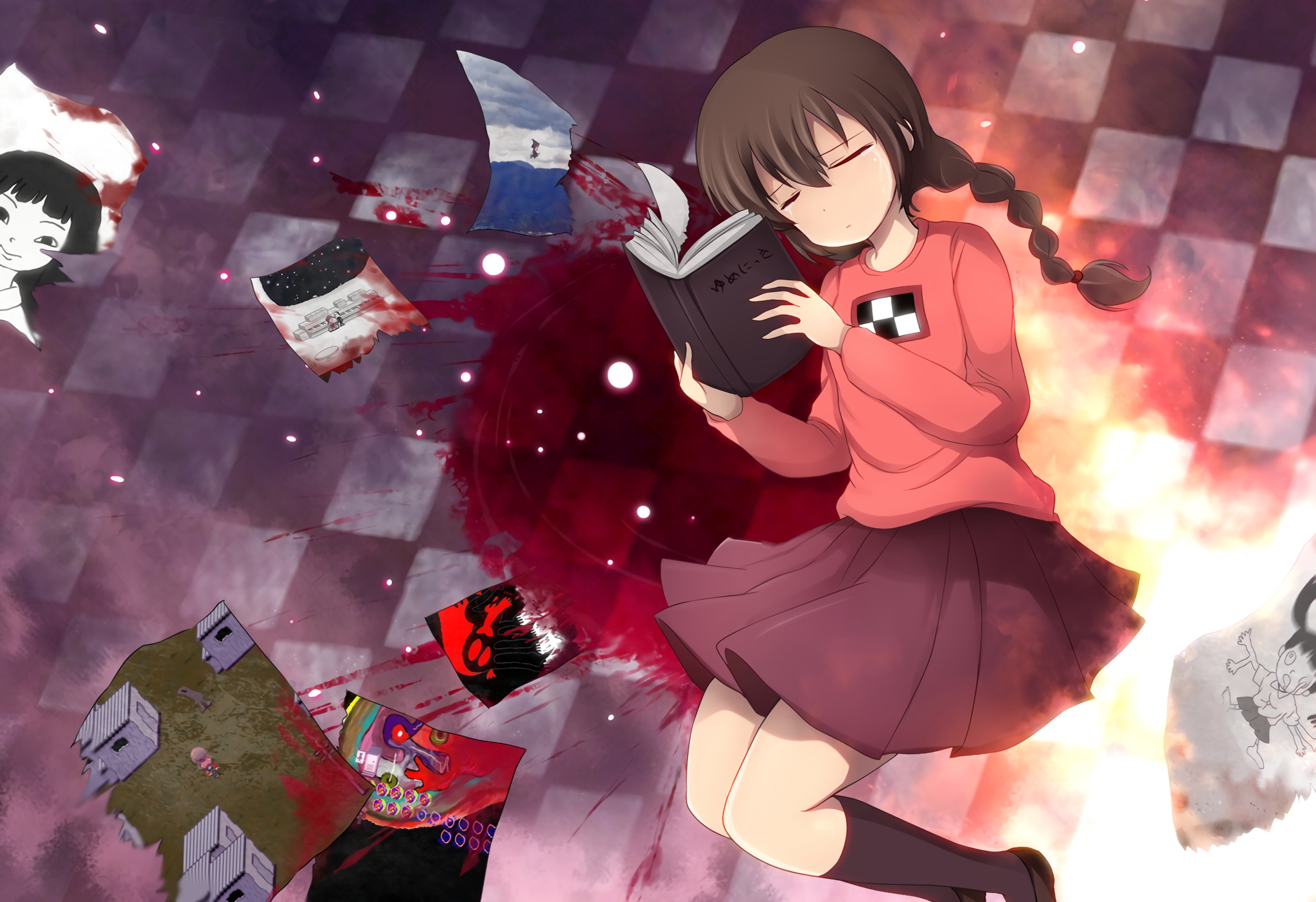 Yume Nikki Hd Wallpaper - Yume Nikki Madotsuki Anime , HD Wallpaper & Backgrounds