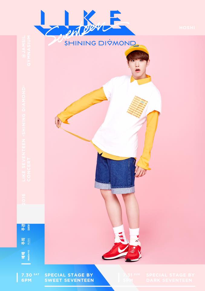 Seungkwan Hoshi The8 - Like Seventeen Shining Diamond Concert , HD Wallpaper & Backgrounds