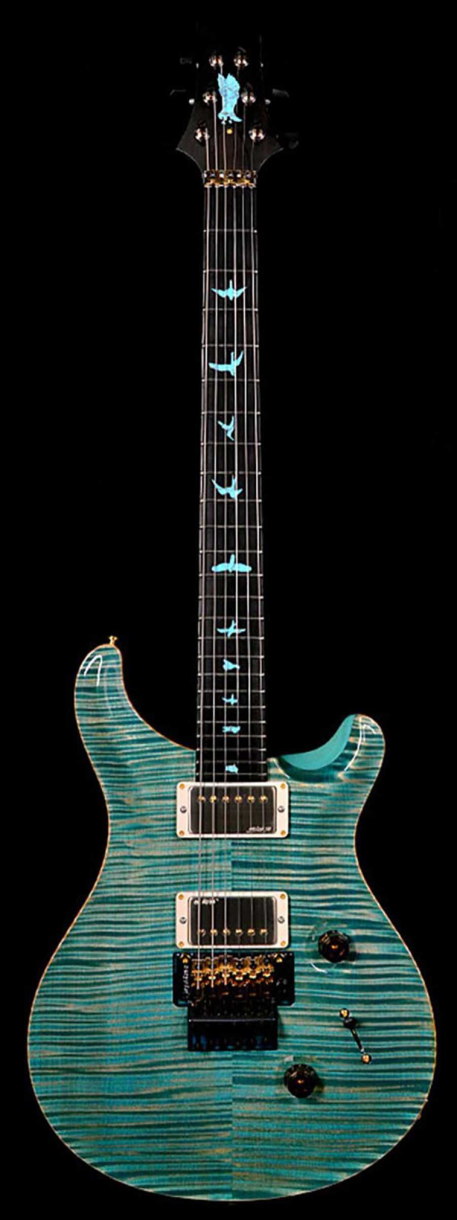 Prs Custom 24 Private Stock 4783 Faded Turquoise - Prs Private Stock 408 , HD Wallpaper & Backgrounds