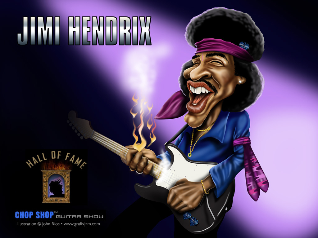 Free Guitar Wallpapers - Jimi Hendrix Happy Birthday Gif , HD Wallpaper & Backgrounds