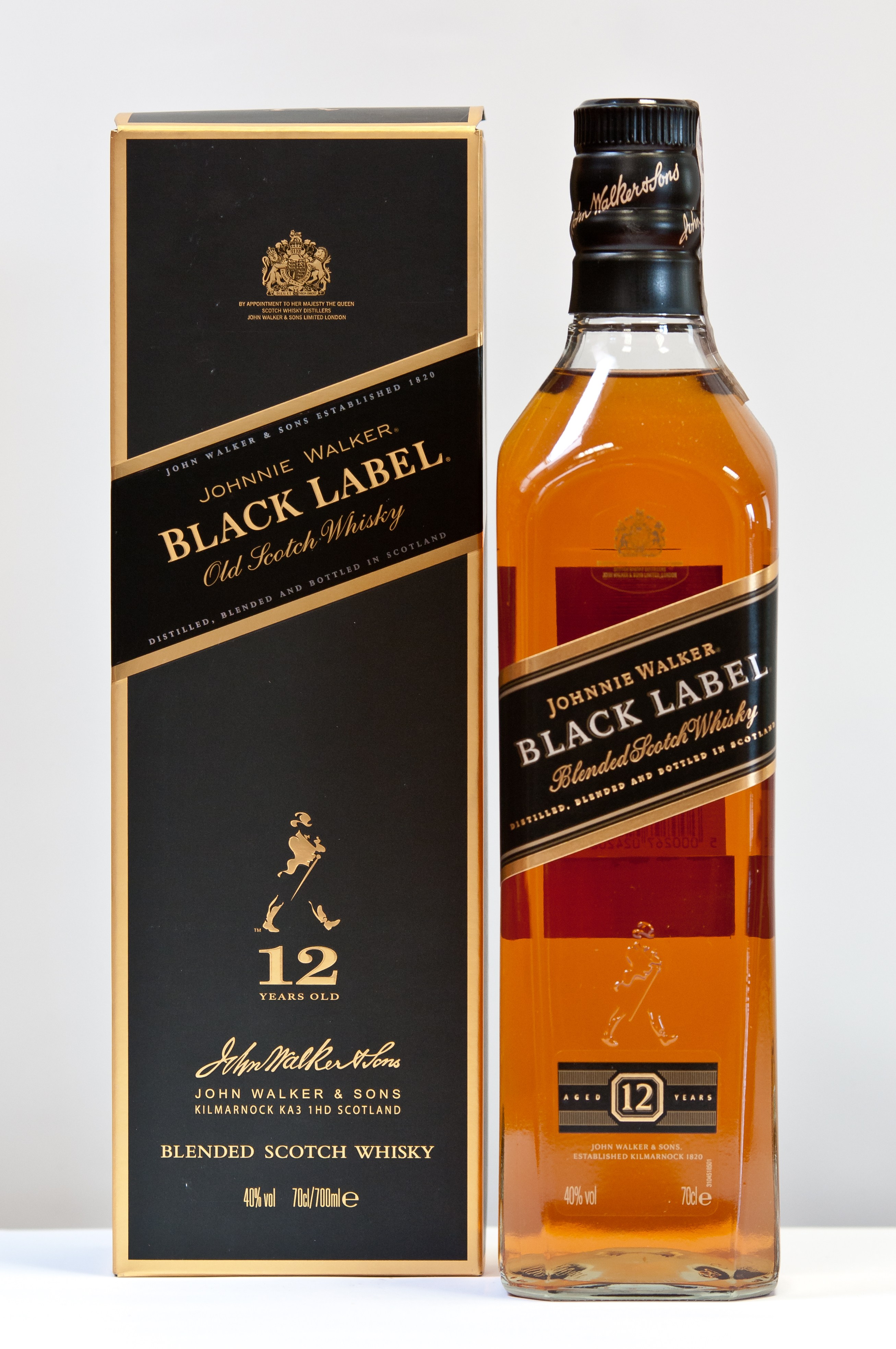 Johnnie Walker Black Label 0.7 , HD Wallpaper & Backgrounds