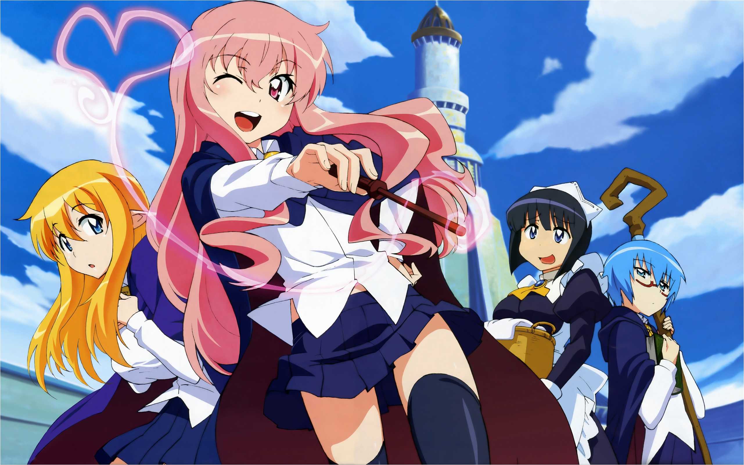 08/05/2015 Zero No Tsukaima - Familiar Of Zero , HD Wallpaper & Backgrounds