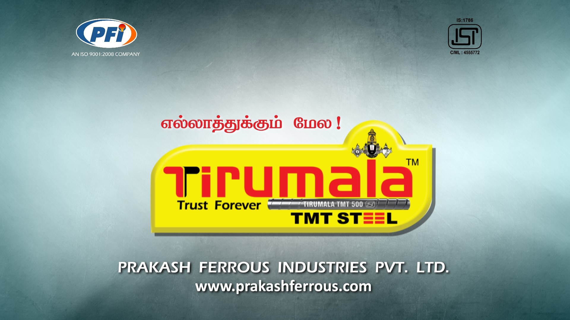 Tirumala Tmt Steel Logo , HD Wallpaper & Backgrounds