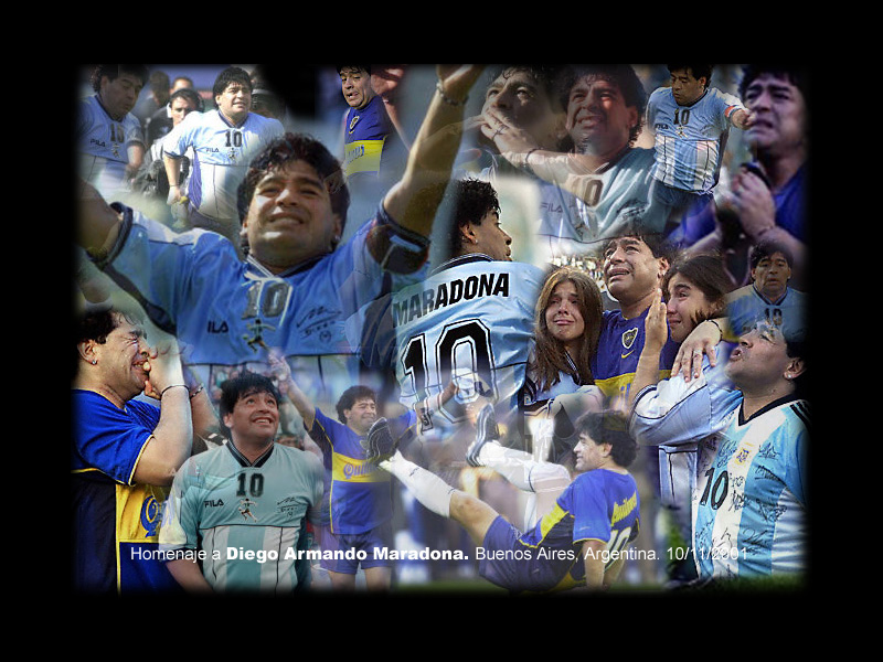 Diego Armando Maradona - Diego Maradona , HD Wallpaper & Backgrounds