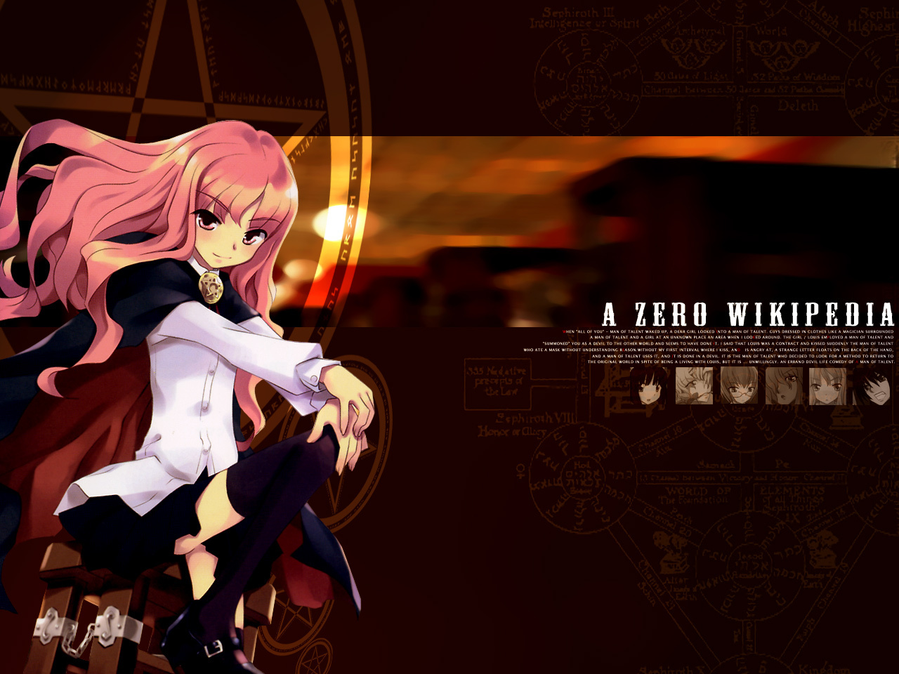 Zero No Tsukaima Images Louise Hd Wallpaper And Background - Familiar Of Zero X Reader , HD Wallpaper & Backgrounds