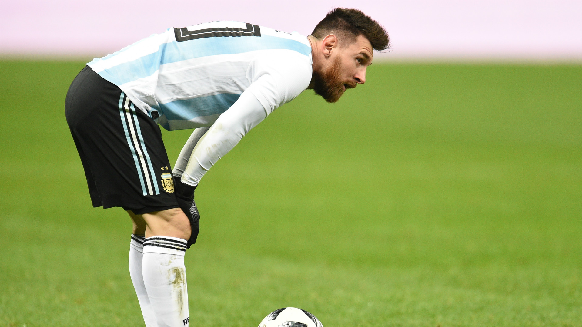 Maradona Scathing On Argentina's World Cup Chances - Argentina Vs Nigeria Messi , HD Wallpaper & Backgrounds