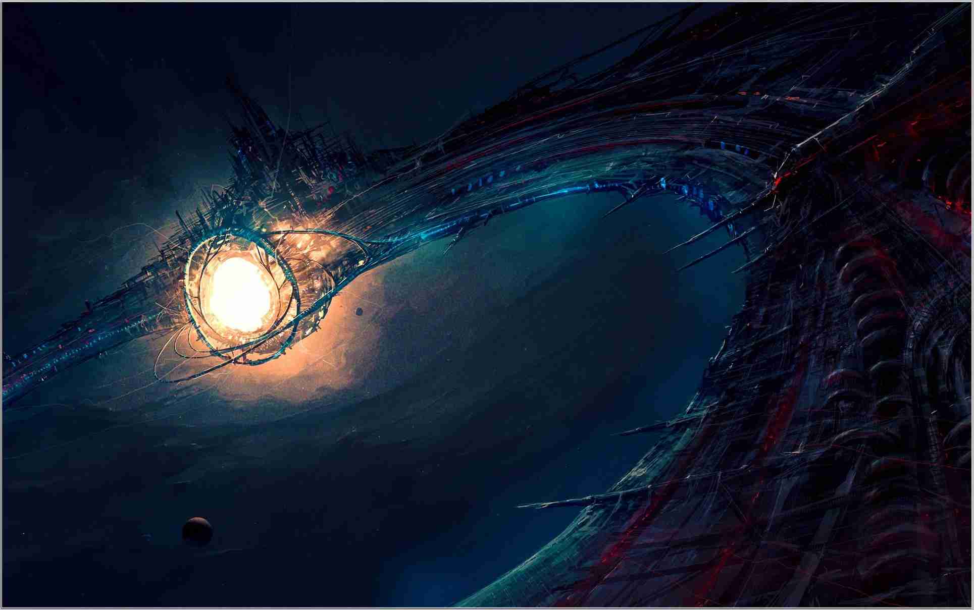 Excision Wallpaper Iphone Space Station Around The Sun 1326050