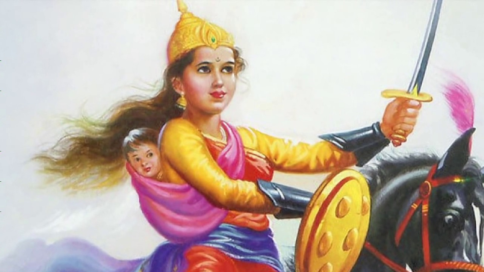 Rani Lakshmi Bai - Rani Laxmi Bai , HD Wallpaper & Backgrounds
