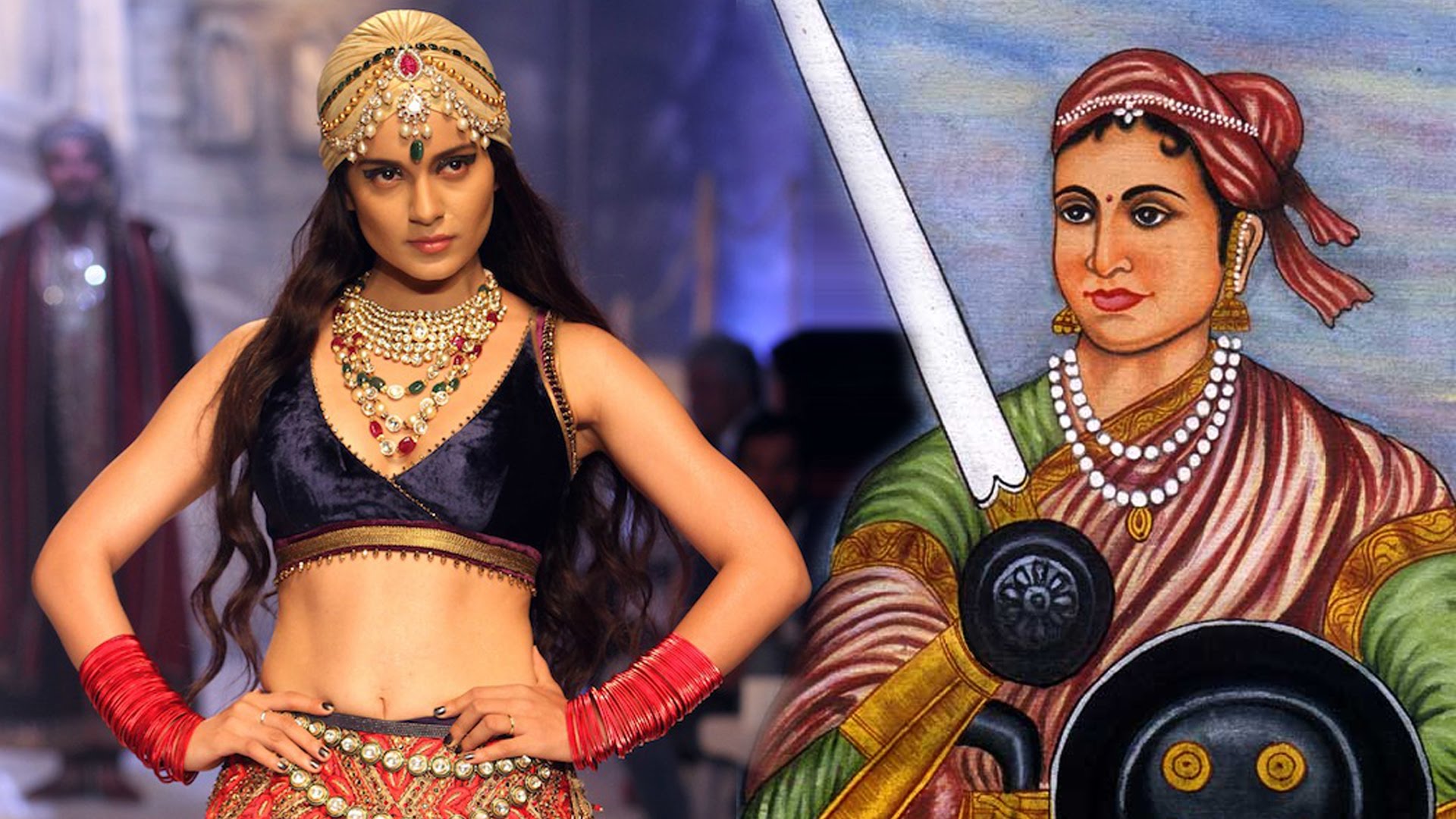 Kangana Ranaut Jhansi Ki Rani , HD Wallpaper & Backgrounds