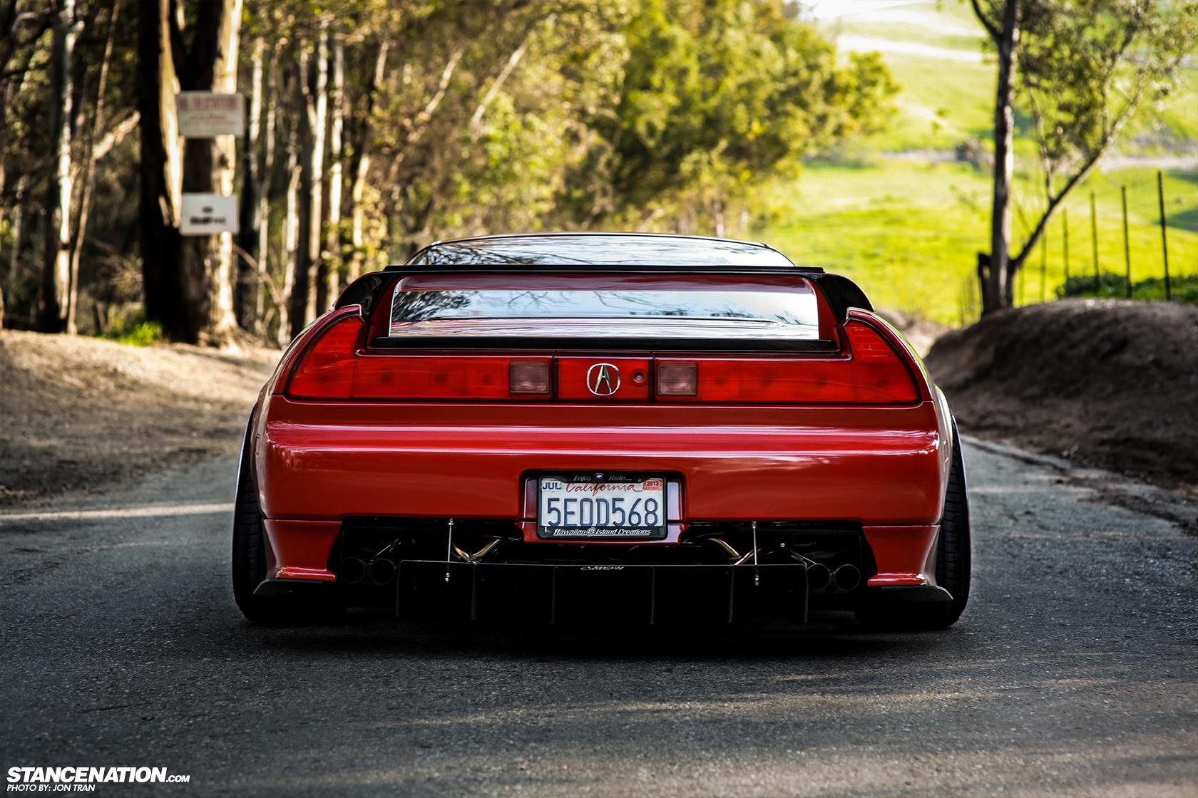 Acura Nsx Wallpaper - Honda Nsx 1995 Stanced , HD Wallpaper & Backgrounds