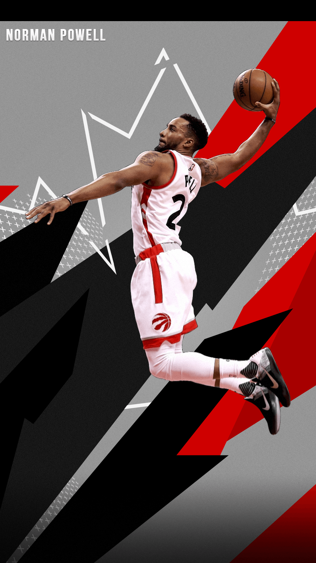 Norman Powell 2k18 Style Mobile Wallpaper I Made - Slam Dunk , HD Wallpaper & Backgrounds