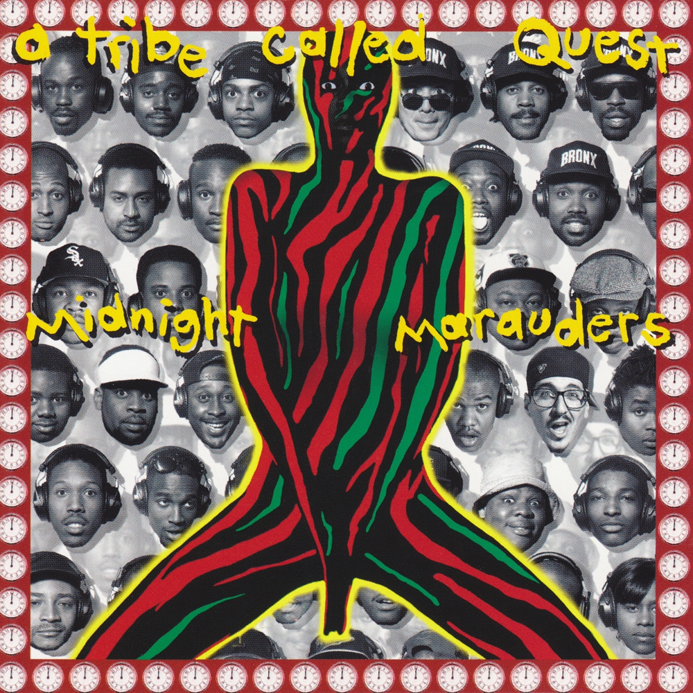 A Tribe Called Quest Midnight Marauders Album Cover - Tribe Called Quest Midnight Marauders Album Cover , HD Wallpaper & Backgrounds