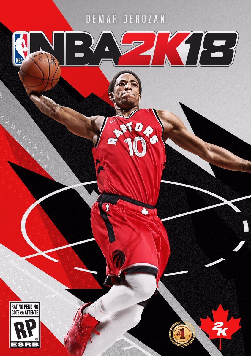 Good 2k Sports Announces Nba 2k18 Canadian Cover With - Nba 2k18 Demar Derozan , HD Wallpaper & Backgrounds