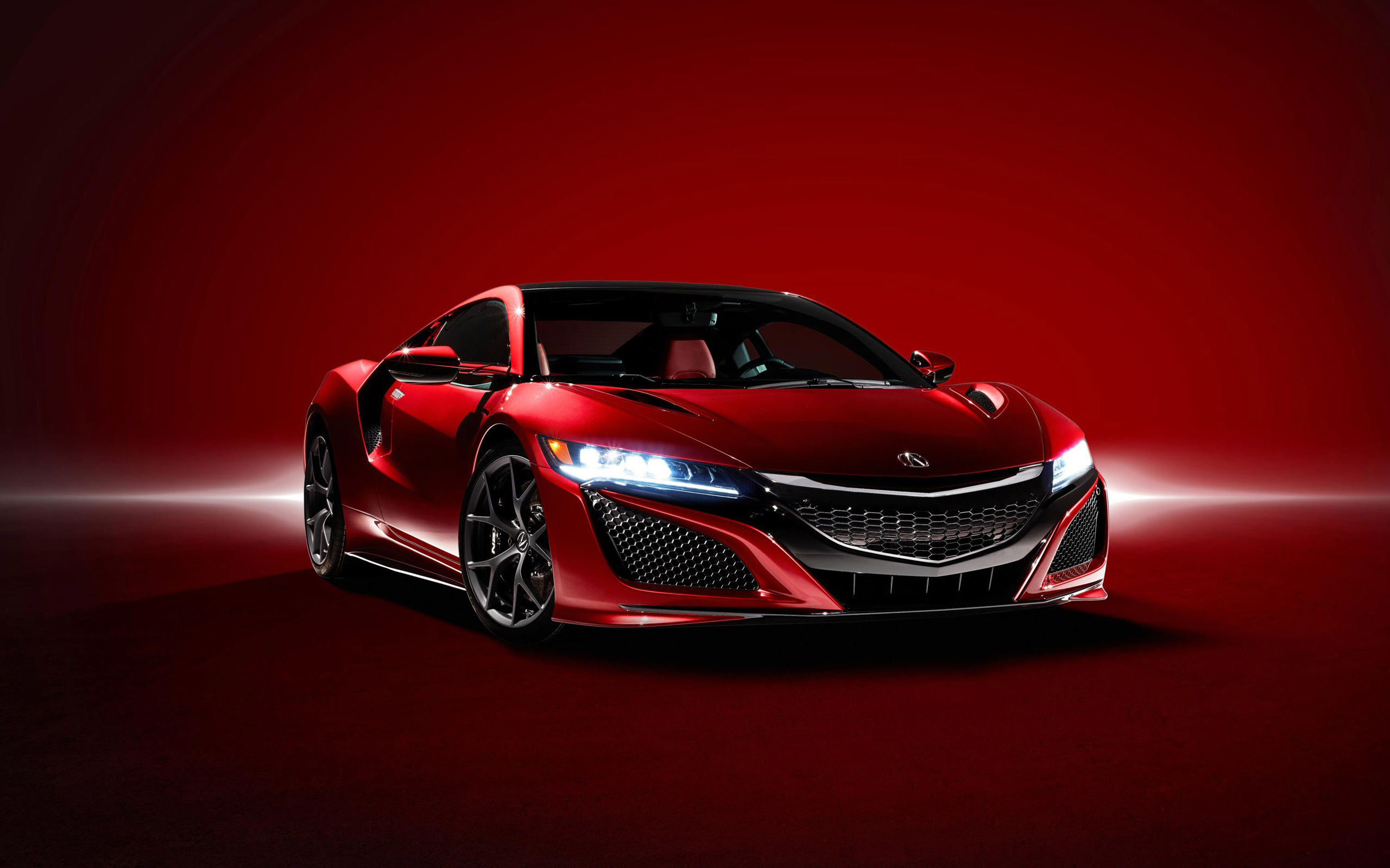 Acura Nsx Supercar Wallpaper - Red Car , HD Wallpaper & Backgrounds