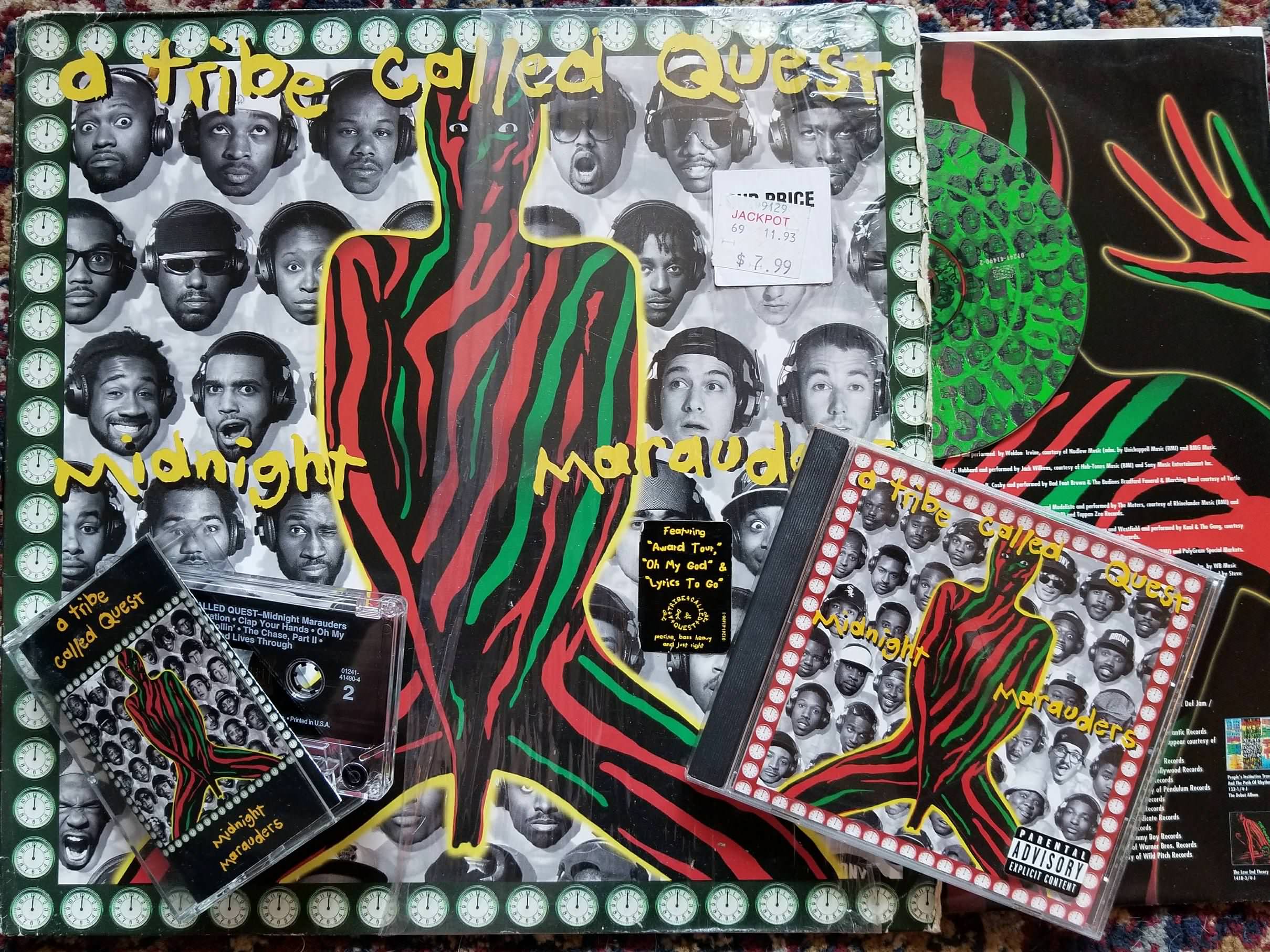 All 3 Formats - Tribe Called Quest Midnight Marauders , HD Wallpaper & Backgrounds
