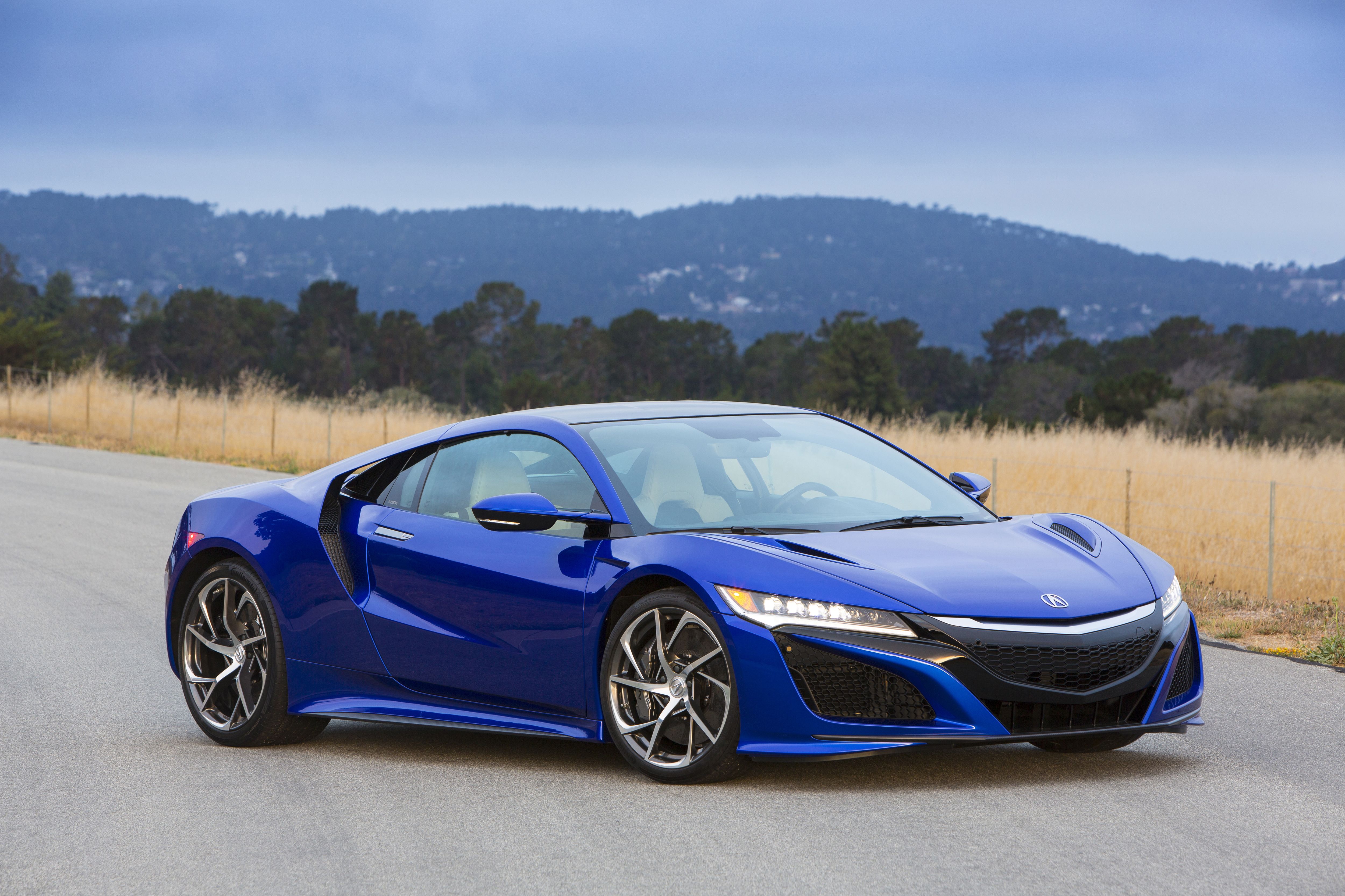 Wallpaper Blink - Honda Nsx 2017 Blue , HD Wallpaper & Backgrounds