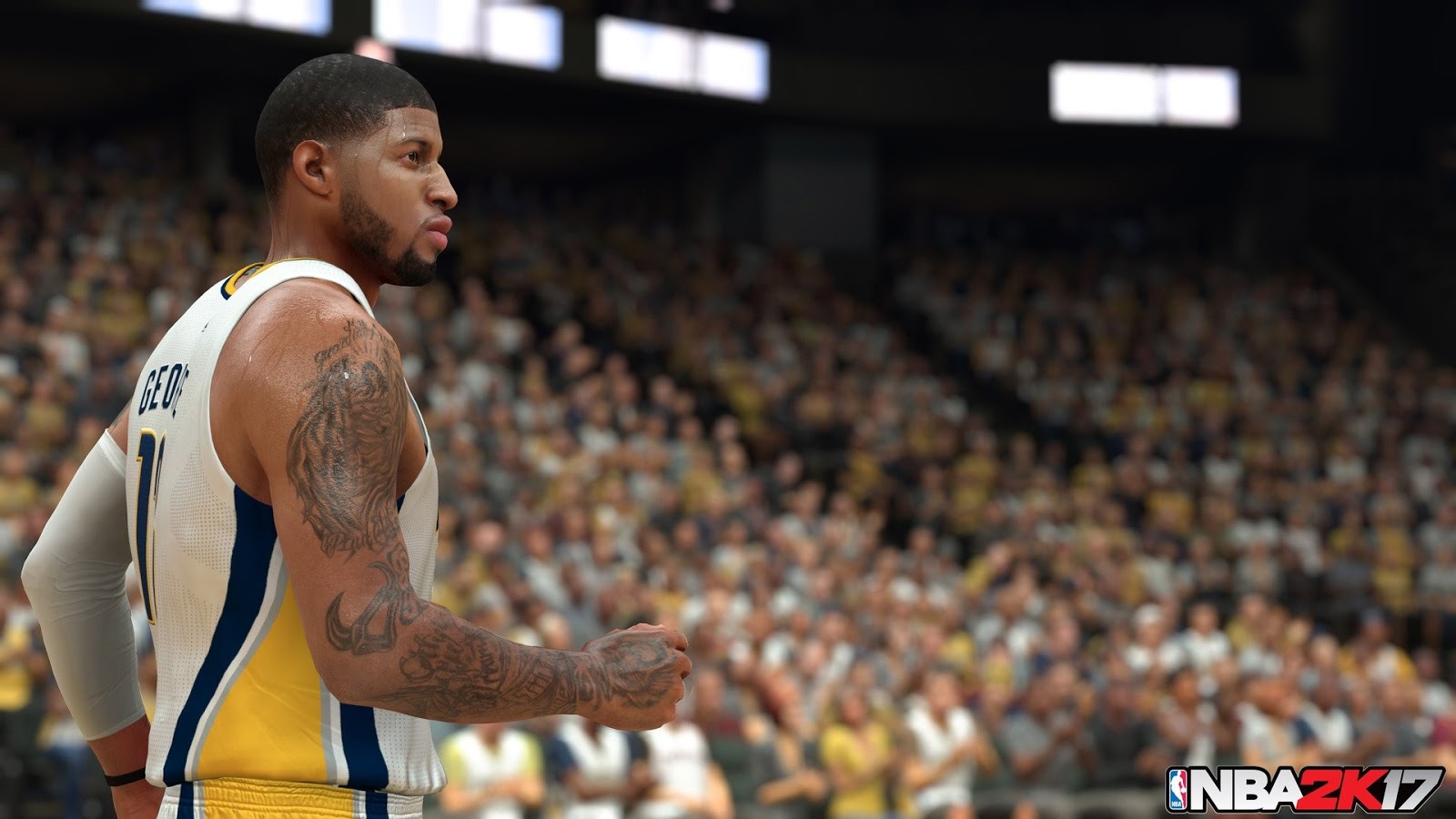 Paul George - Nba 2k17 Paul George , HD Wallpaper & Backgrounds