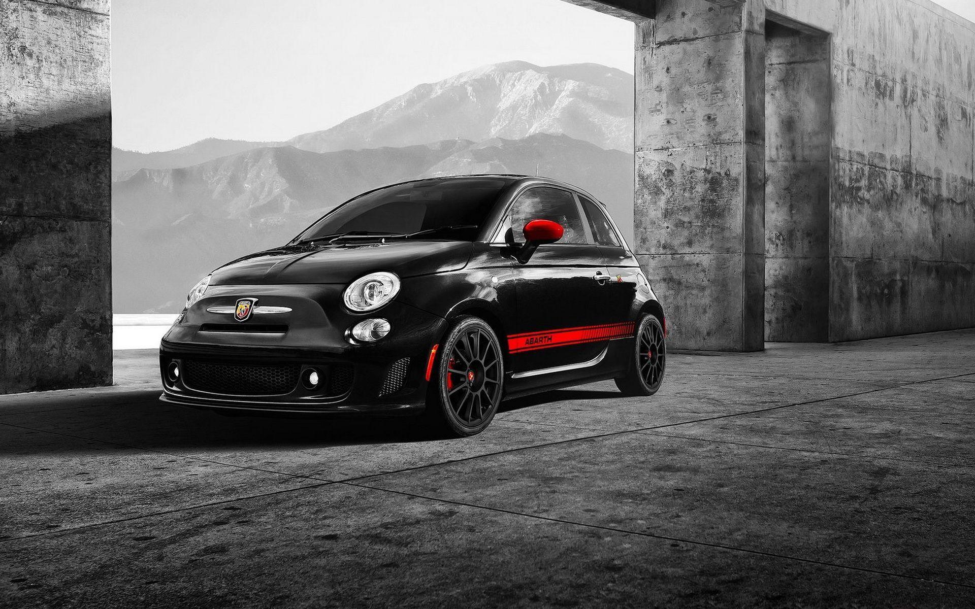 Fiat-500 Abarth Wallpapers And Images - 2019 Fiat 500 Abarth , HD Wallpaper & Backgrounds