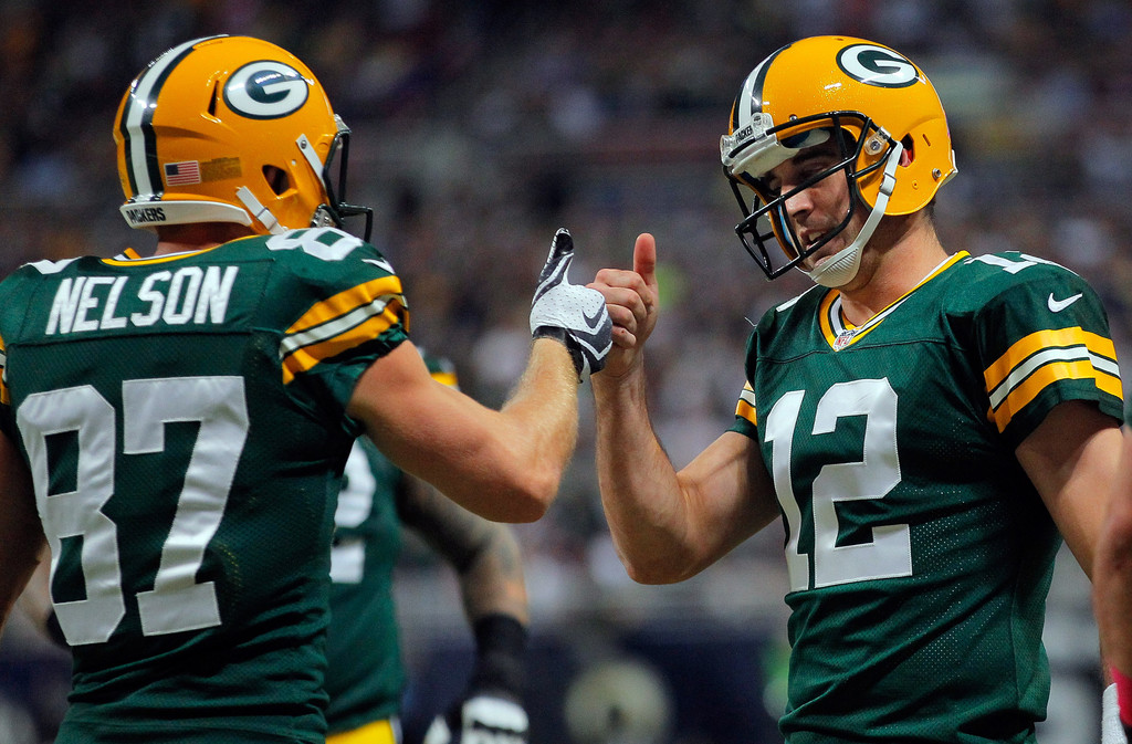 Aaron Rodgers And Jordy Nelson Photos»photostream - Packers Aaron Rodgers And Jordy Nelson , HD Wallpaper & Backgrounds