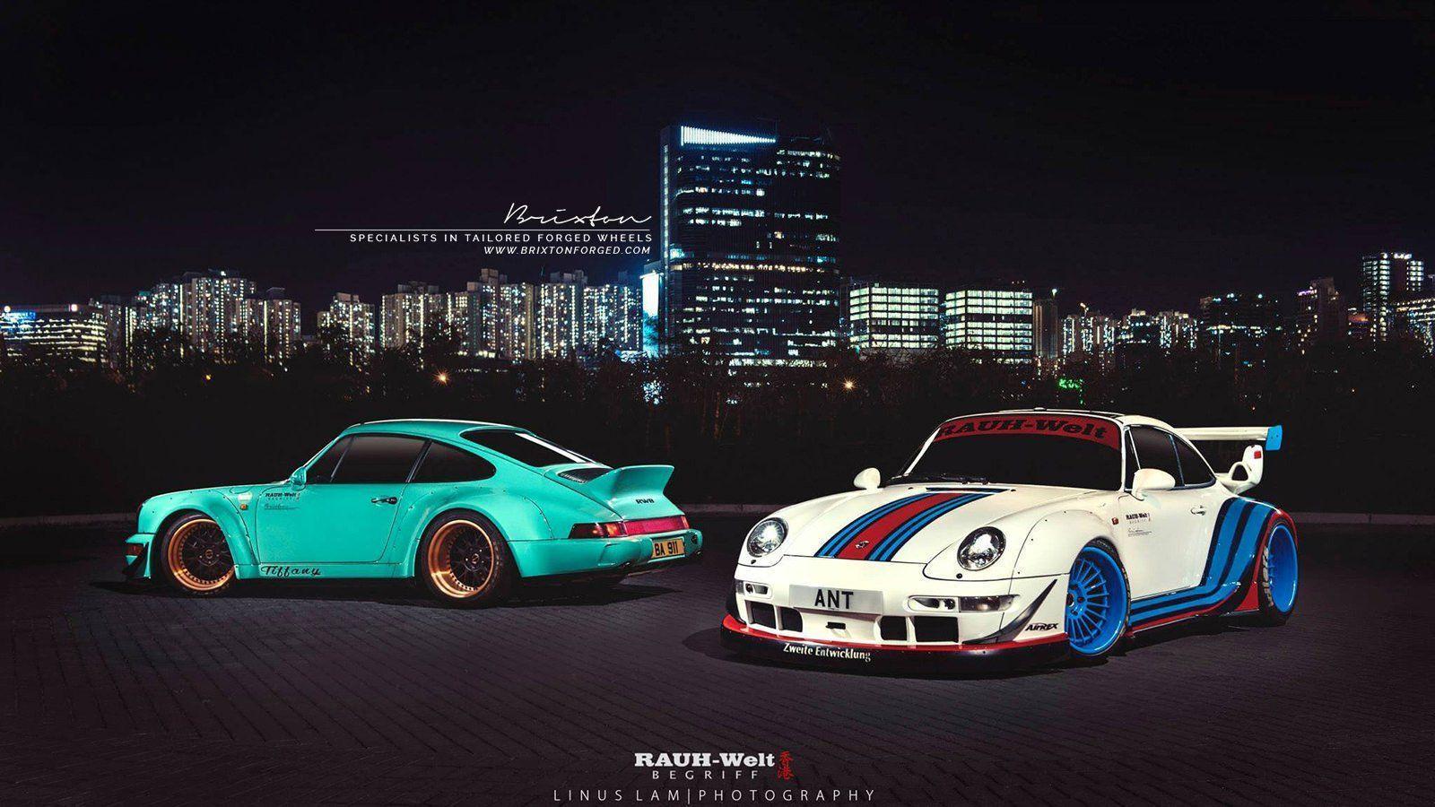 Brixton Forged Wheels Rwb Porsche 993 Cars Wallpaper - Porsche Rwb Hong Kong , HD Wallpaper & Backgrounds