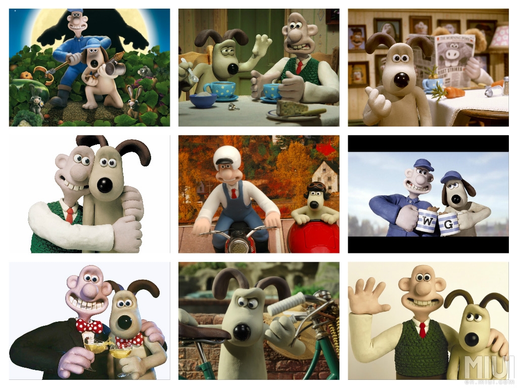 Pizap - Com14551994390041 - Wallace And Gromit , HD Wallpaper & Backgrounds