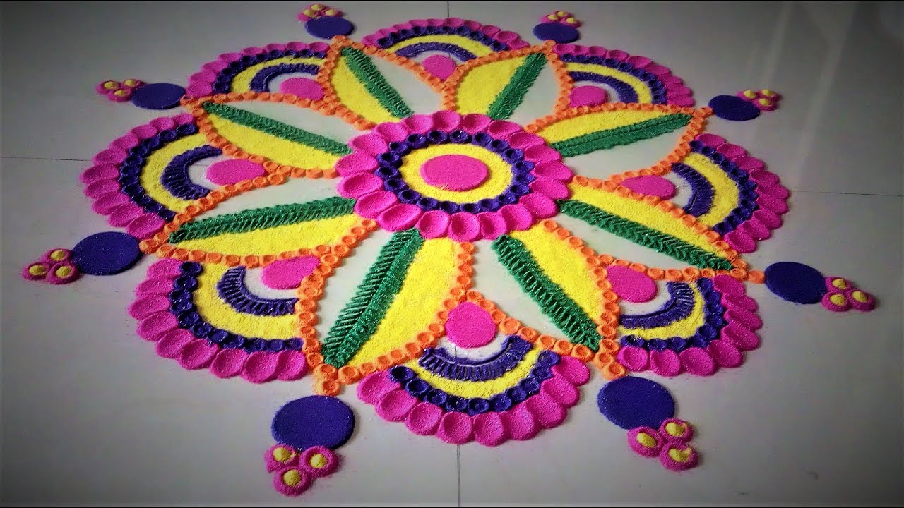 Rangoli Design , HD Wallpaper & Backgrounds