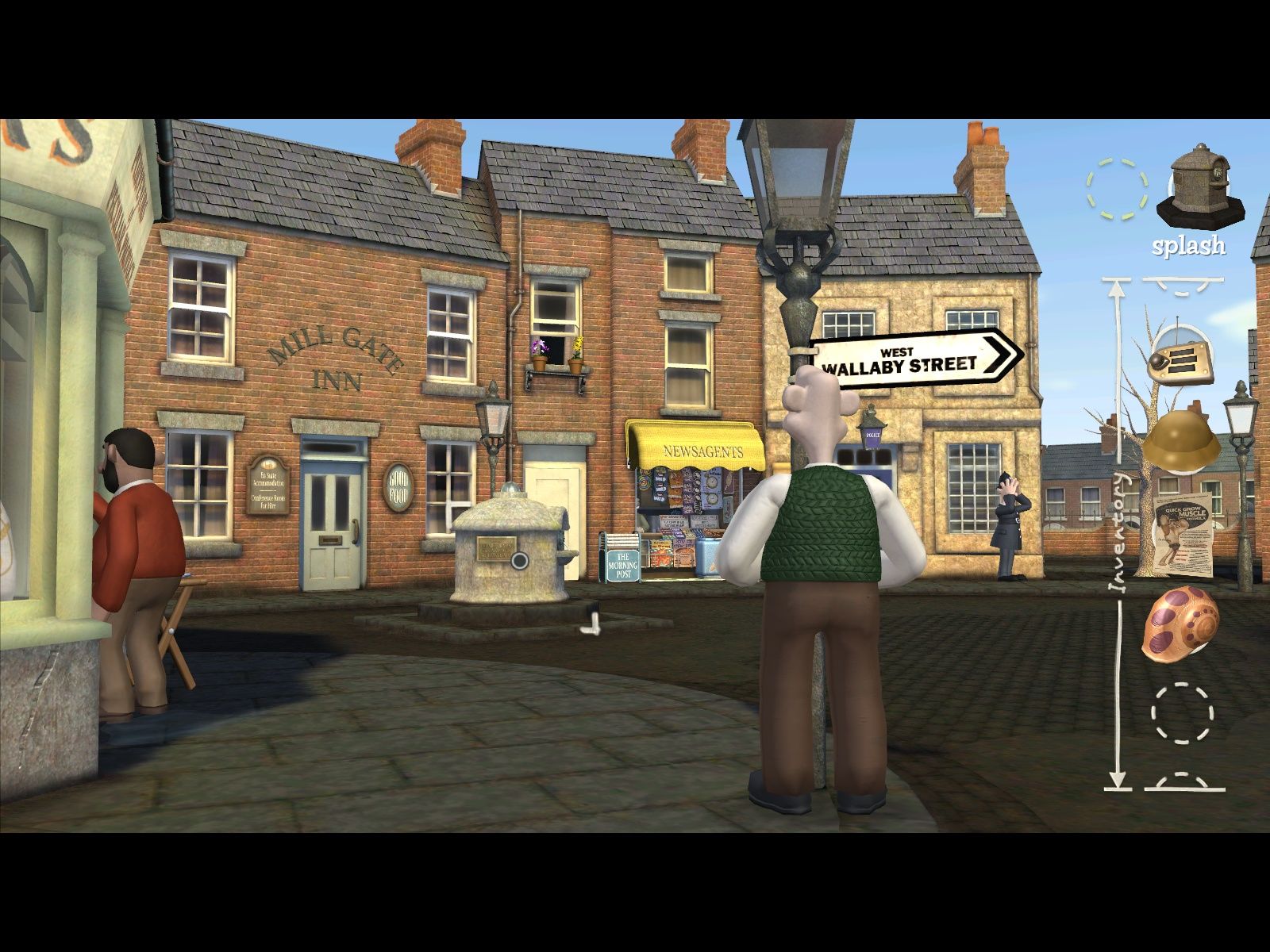 The Town Center - Wallace And Gromit Town , HD Wallpaper & Backgrounds
