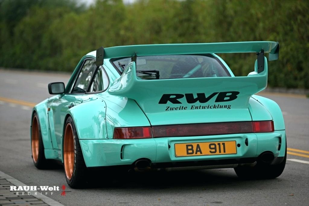 Porsche 911 Rwb An Error Occurred Wallpaper - Porsche 964 Rwb Rear , HD Wallpaper & Backgrounds