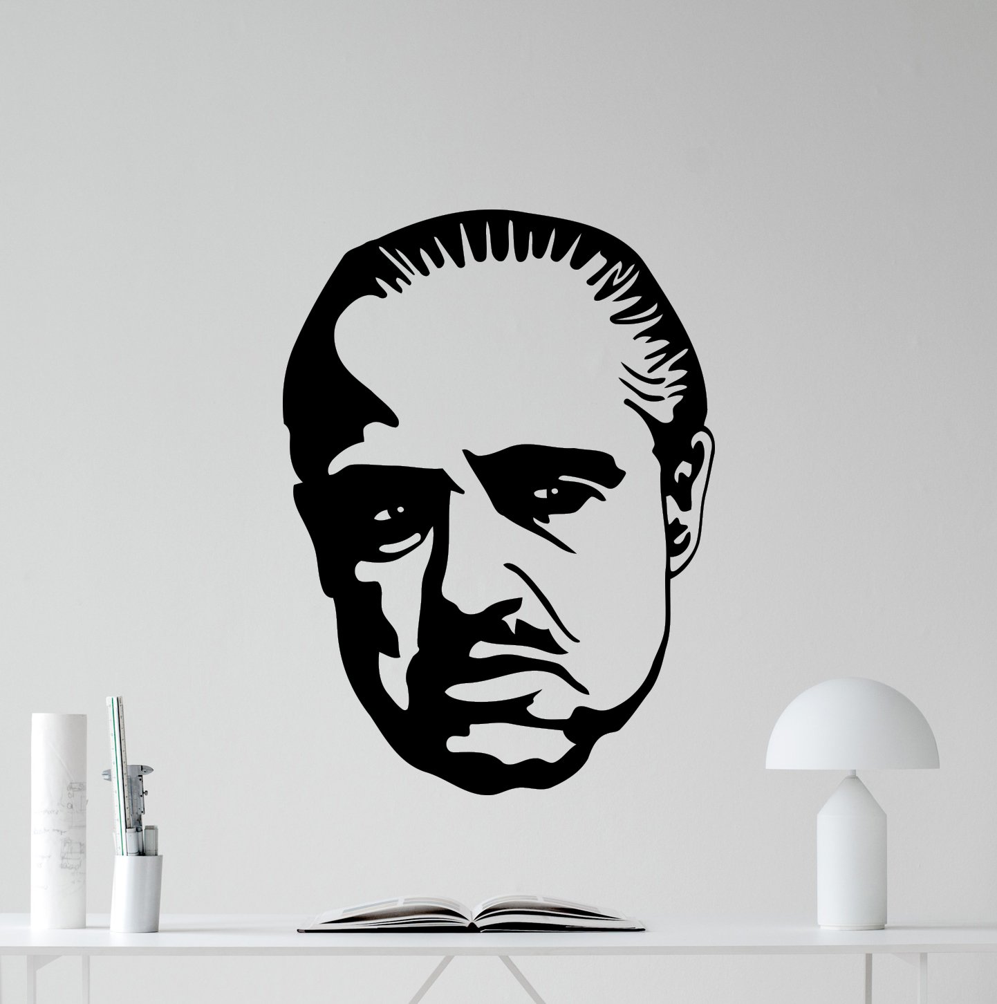 Marlon Brando Wall Decal The Godfather Vinyl Sticker - Godfather Png , HD Wallpaper & Backgrounds