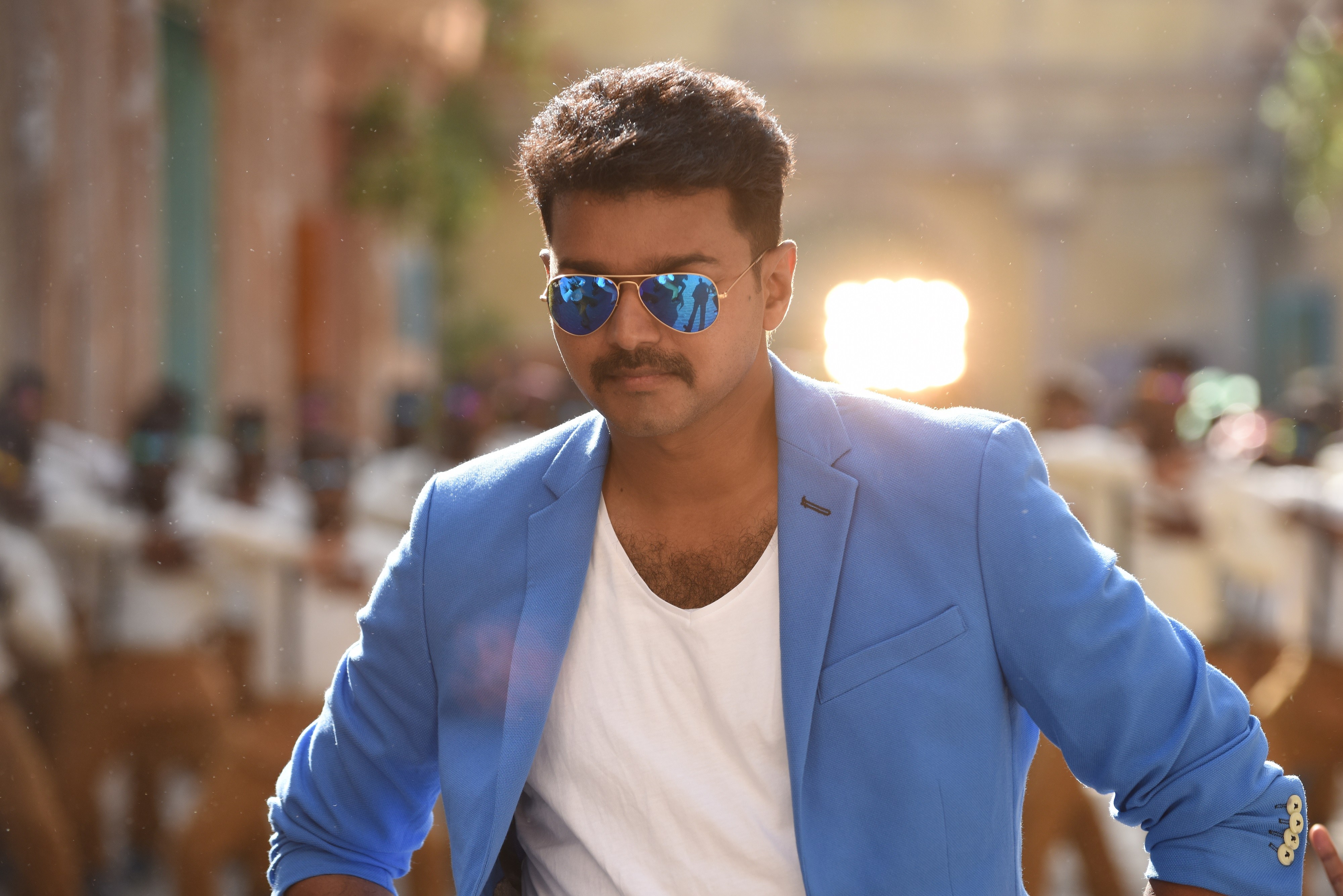 Theri Movie Cast & Crew - Thalapathy Vijay , HD Wallpaper & Backgrounds