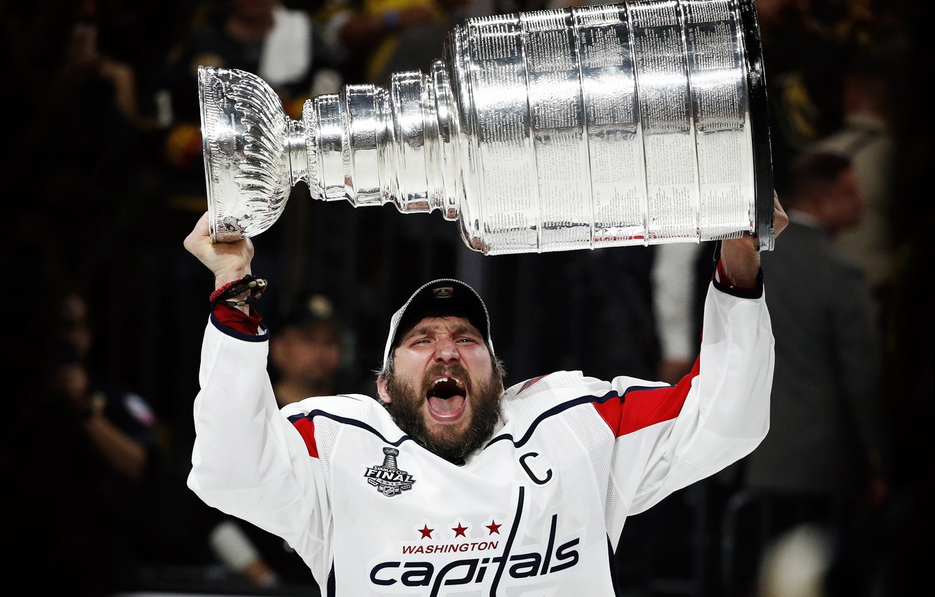 Photo Wallpaper The Game, Ice, Washington, Ice, Washington, - Capitals Winning Stanley Cup , HD Wallpaper & Backgrounds