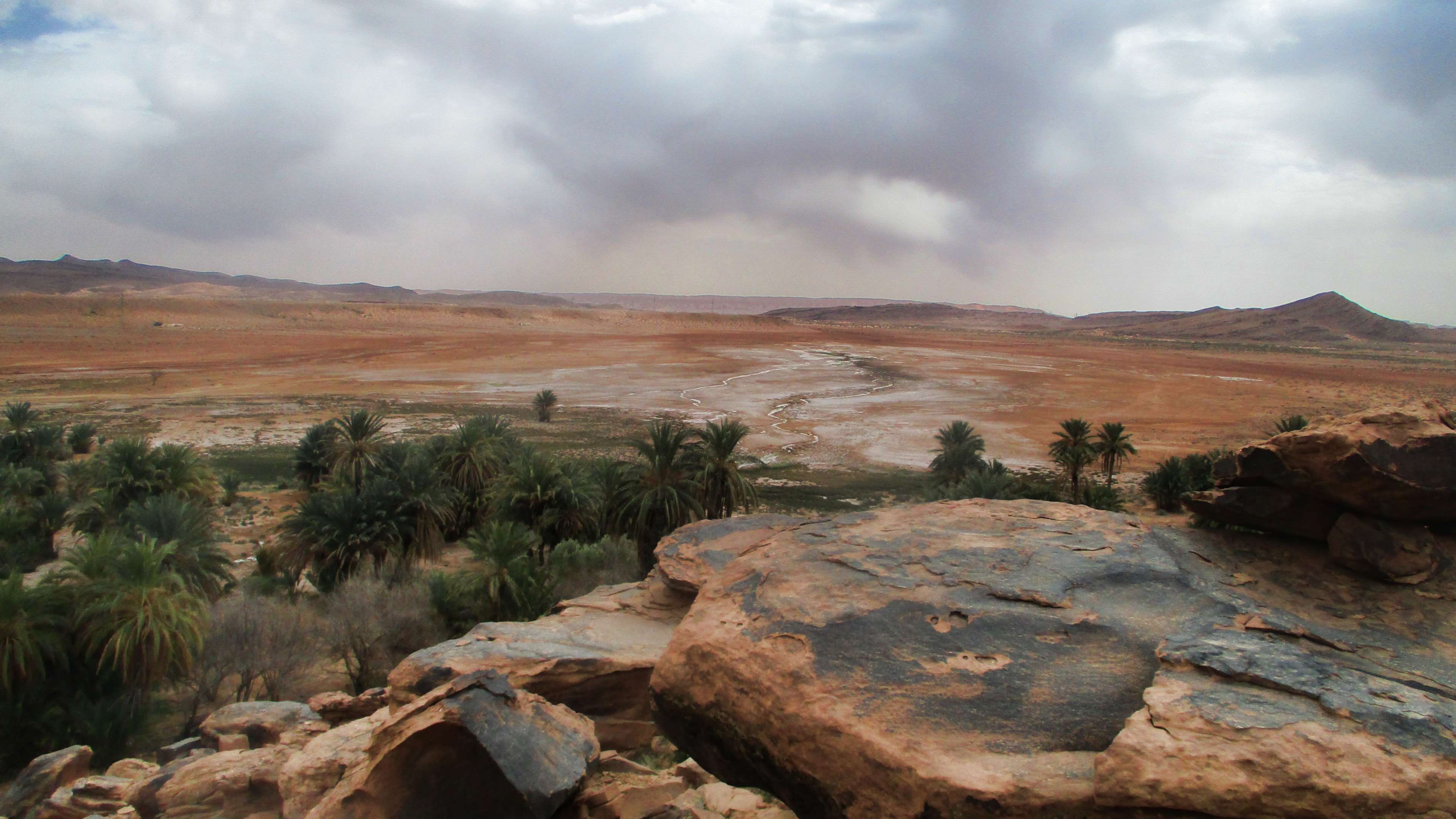 Algeria, Beautiful, Desert, Landscape, Sdm, Sky, Travel - Outcrop , HD Wallpaper & Backgrounds