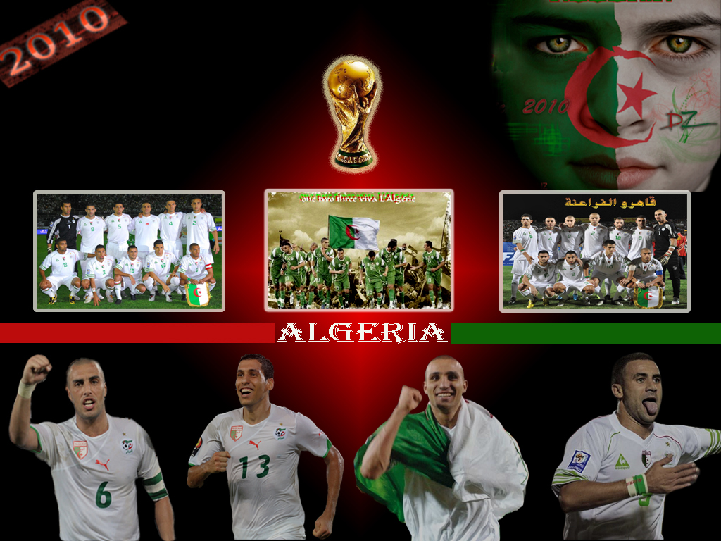 Algeria Football Wallpaper - Algeria Football Team , HD Wallpaper & Backgrounds