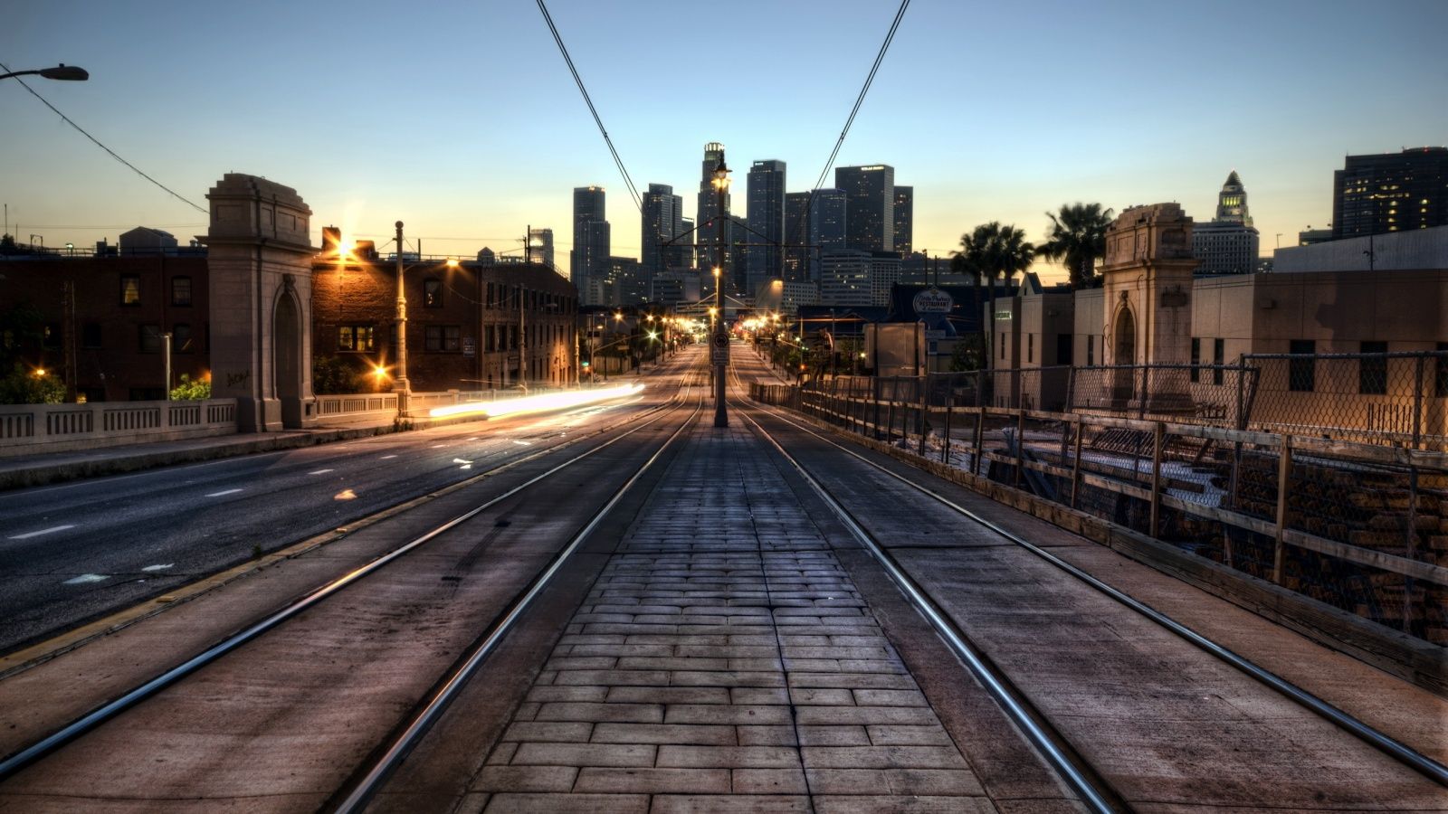 Downtown L - Ipad Wallpaper Los Angeles , HD Wallpaper & Backgrounds