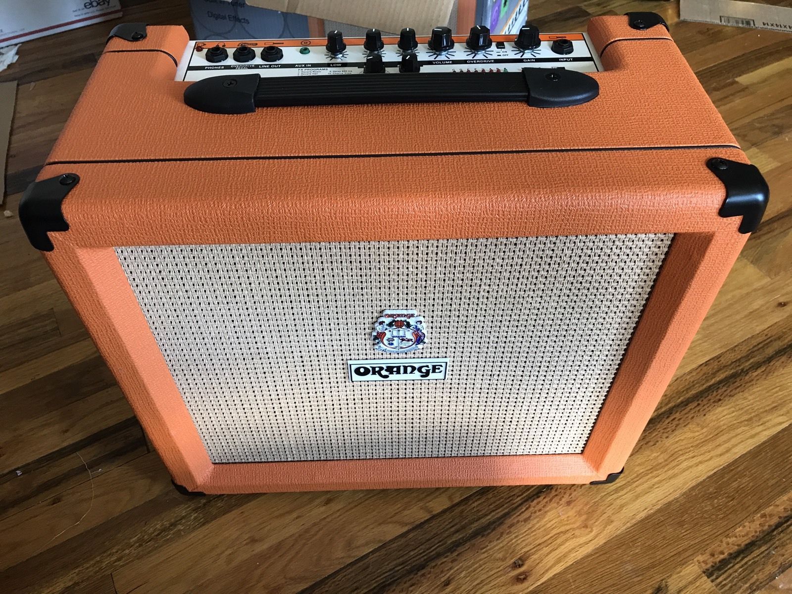 Orange Amplifiers Crush 35ldx 35w 110 Guitar Combo - Wood , HD Wallpaper & Backgrounds