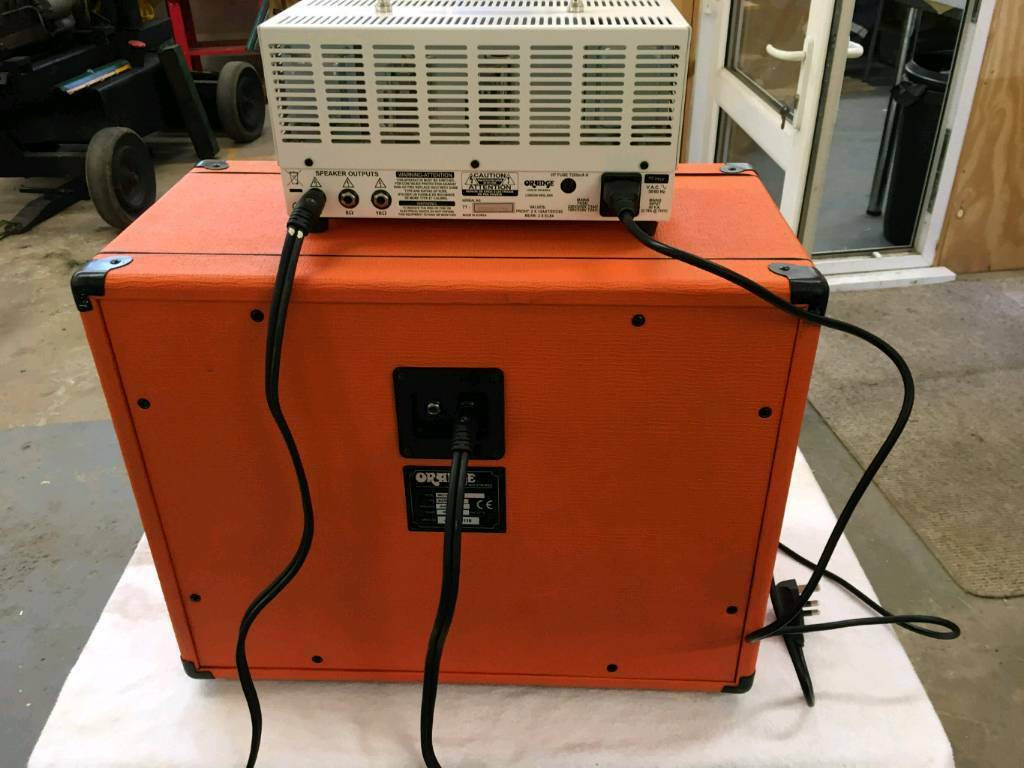 Orange Amp And Cabinet - Machine , HD Wallpaper & Backgrounds