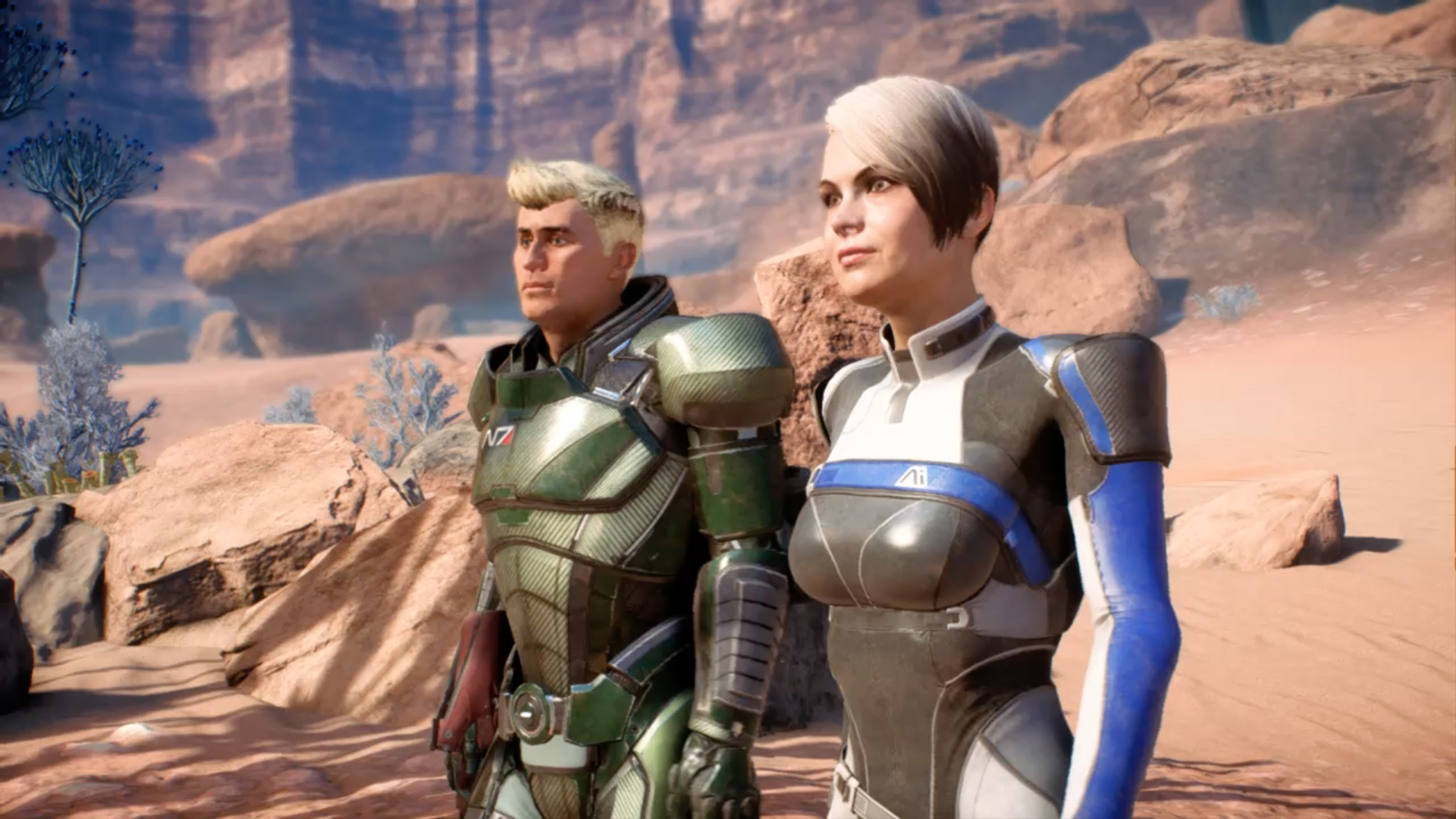 14 Things I Wish I Knew Before Starting Mass Effect - Mass Effect Andromeda Helius Armor , HD Wallpaper & Backgrounds