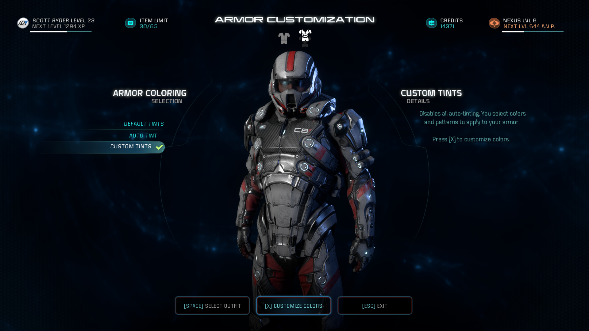 No Spoilers N7 Armor Andromeda Initiative Colors - Mass Effect Andromeda Hyperguardian Armor , HD Wallpaper & Backgrounds