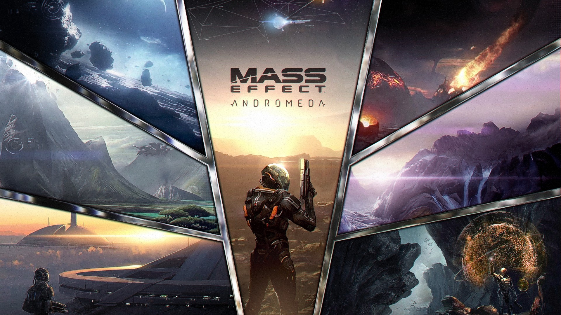 Download Mass Effect Andromeda Wallpapers - Mass Effect Andromeda , HD Wallpaper & Backgrounds