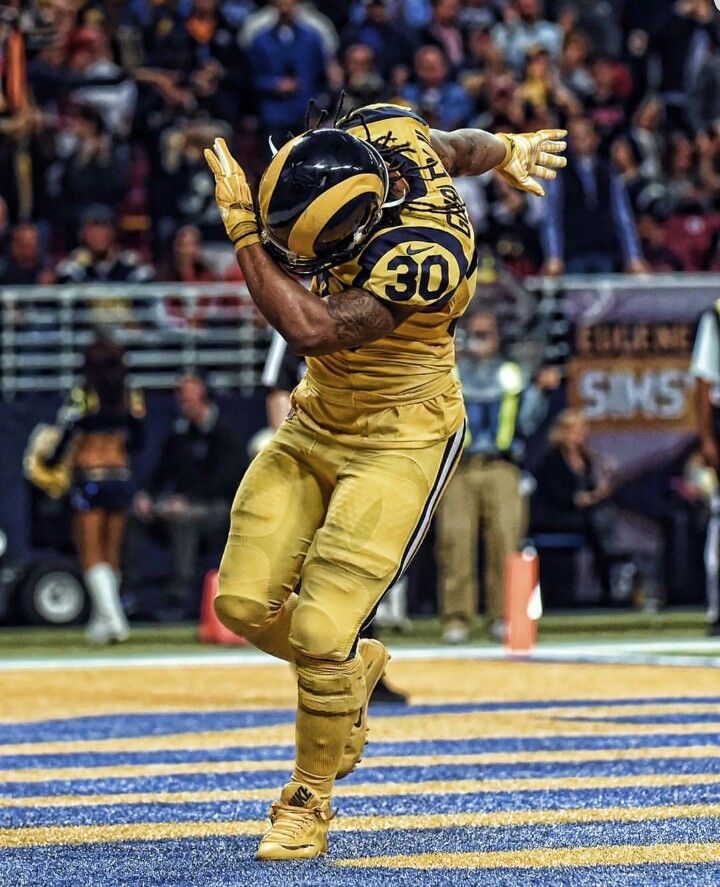 Todd Gurley, Rb ~ La Rams - Todd Gurley Rams Dab , HD Wallpaper & Backgrounds