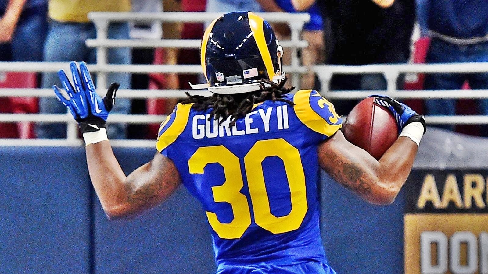 Todd Gurley, Los Angeles Rams - Todd Gurley Wallpaper Rams , HD Wallpaper & Backgrounds