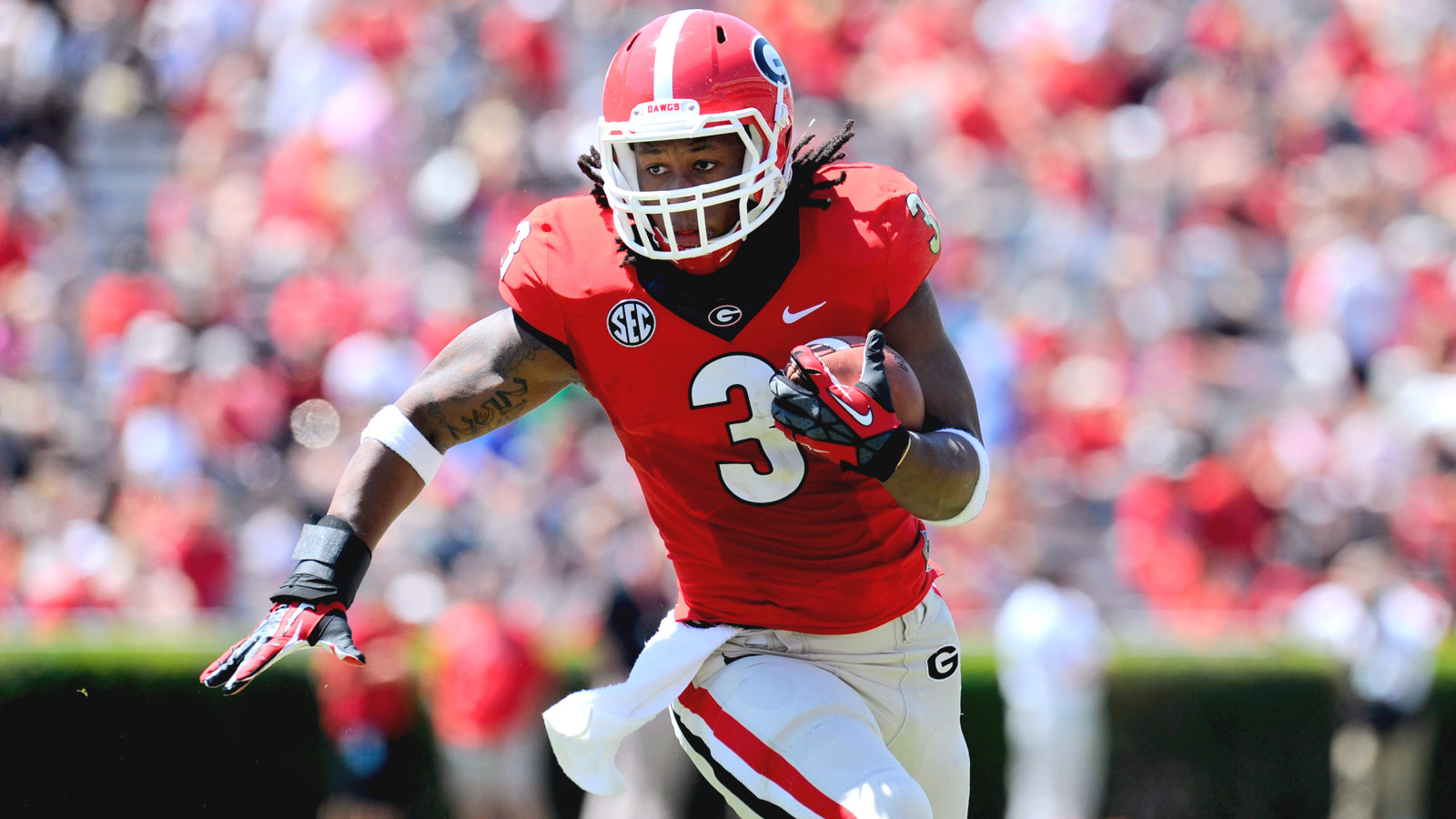 Outkick's 2014 Sec East Predictions - Running Backs With Number 3 , HD Wallpaper & Backgrounds