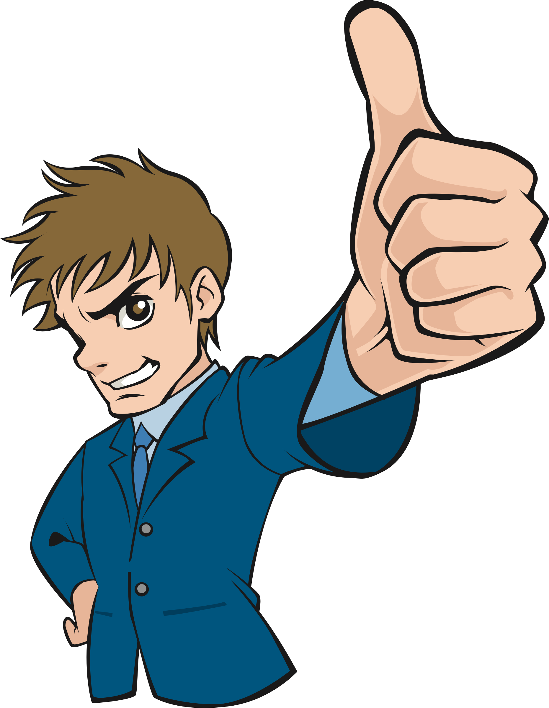Customer Service Clipart Thumbs Up - Man Thumbs Up Clipart , HD Wallpaper & Backgrounds