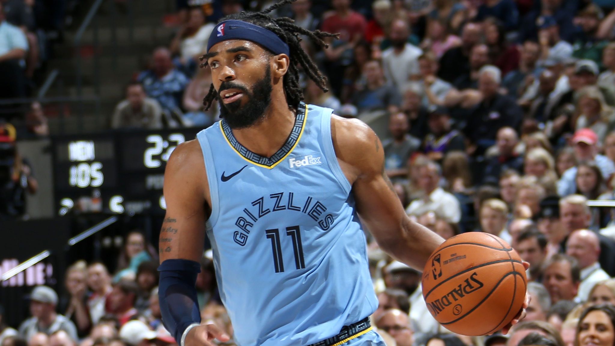 Memphis Grizzlies Guard Mike Conley Beats Half Time - Basketball Moves , HD Wallpaper & Backgrounds