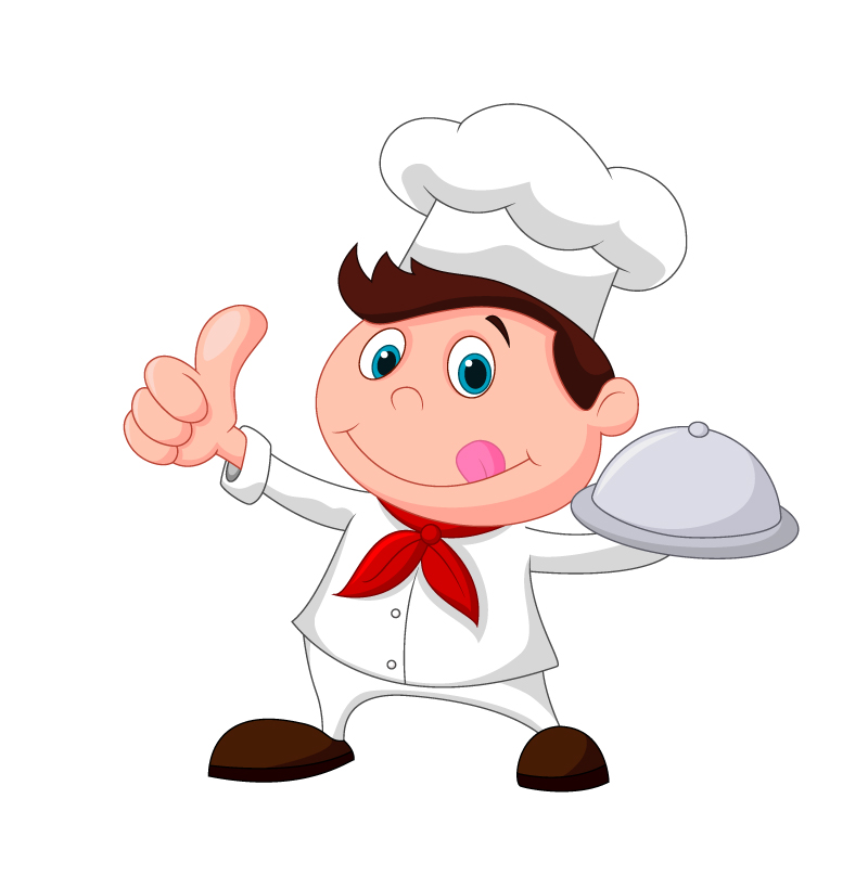 Cooking Clipart Thumbs Up - Cartoon Cooking , HD Wallpaper & Backgrounds