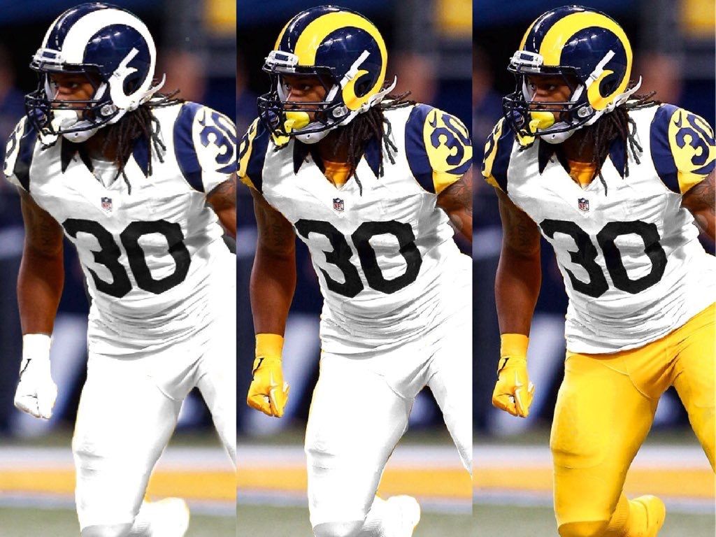 Todd Gurley Ram Wallpaper, Nfl Rams, American Football, - Sprint Football , HD Wallpaper & Backgrounds