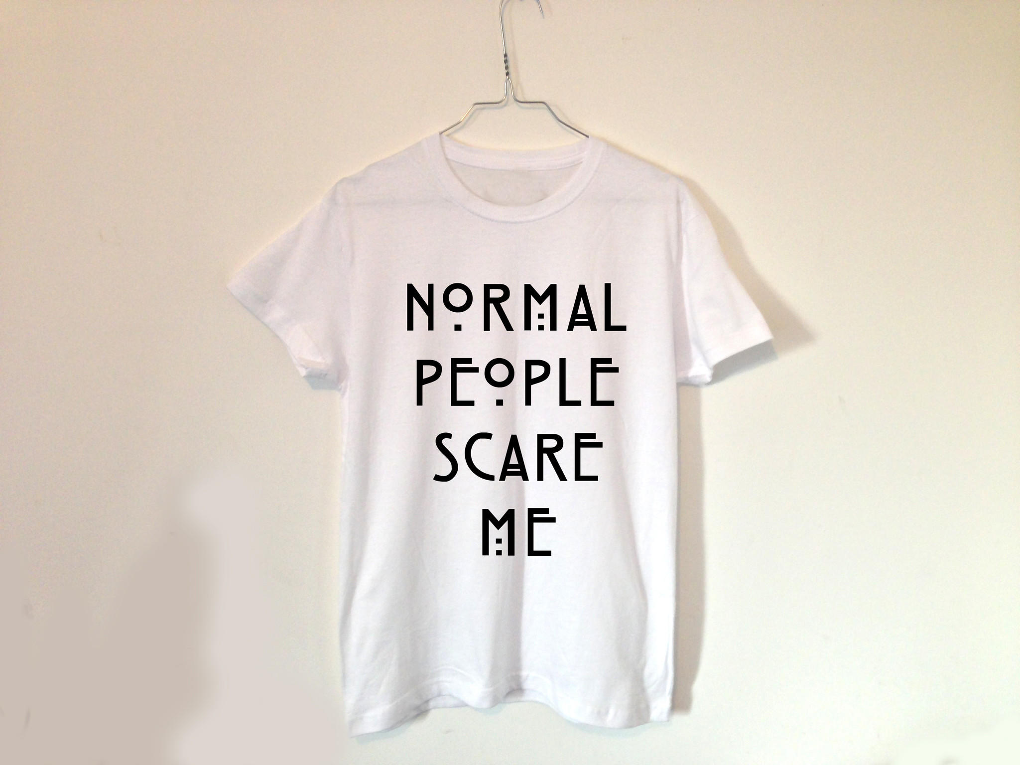 Normal People Scare Me - Blouse , HD Wallpaper & Backgrounds
