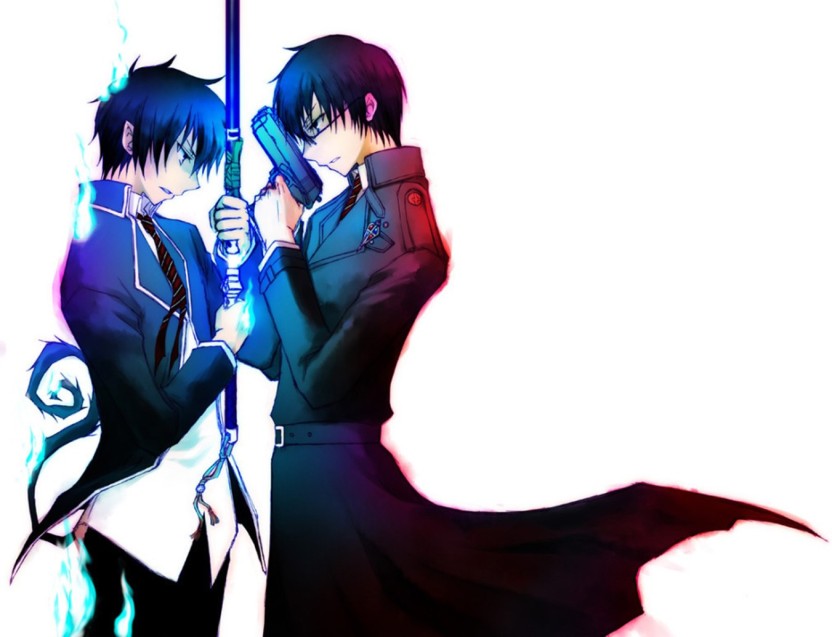 Athah Anime Blue Exorcist Yukio Okumura Rin Okumura - Ao No Exorcist Rin And Yukio , HD Wallpaper & Backgrounds