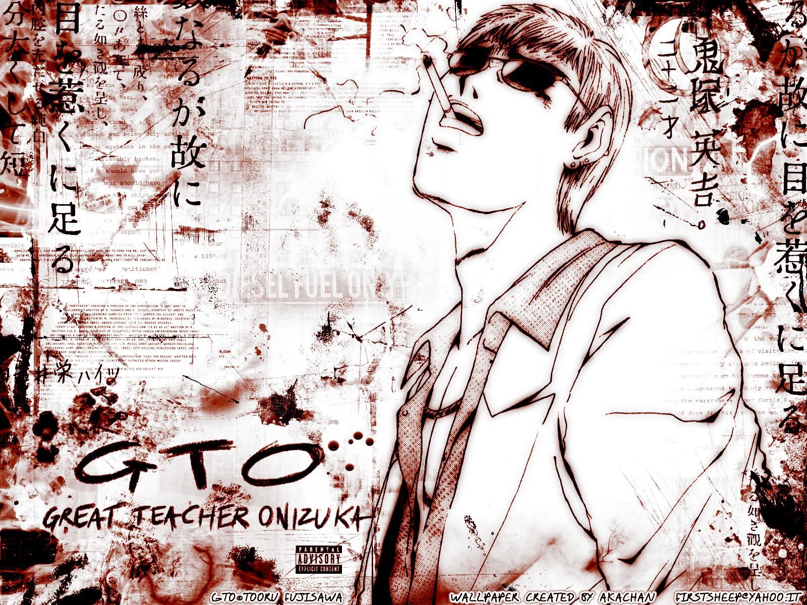 Great Teacher Onizuka Wallpaper - Anime Great Teacher Onizuka , HD Wallpaper & Backgrounds